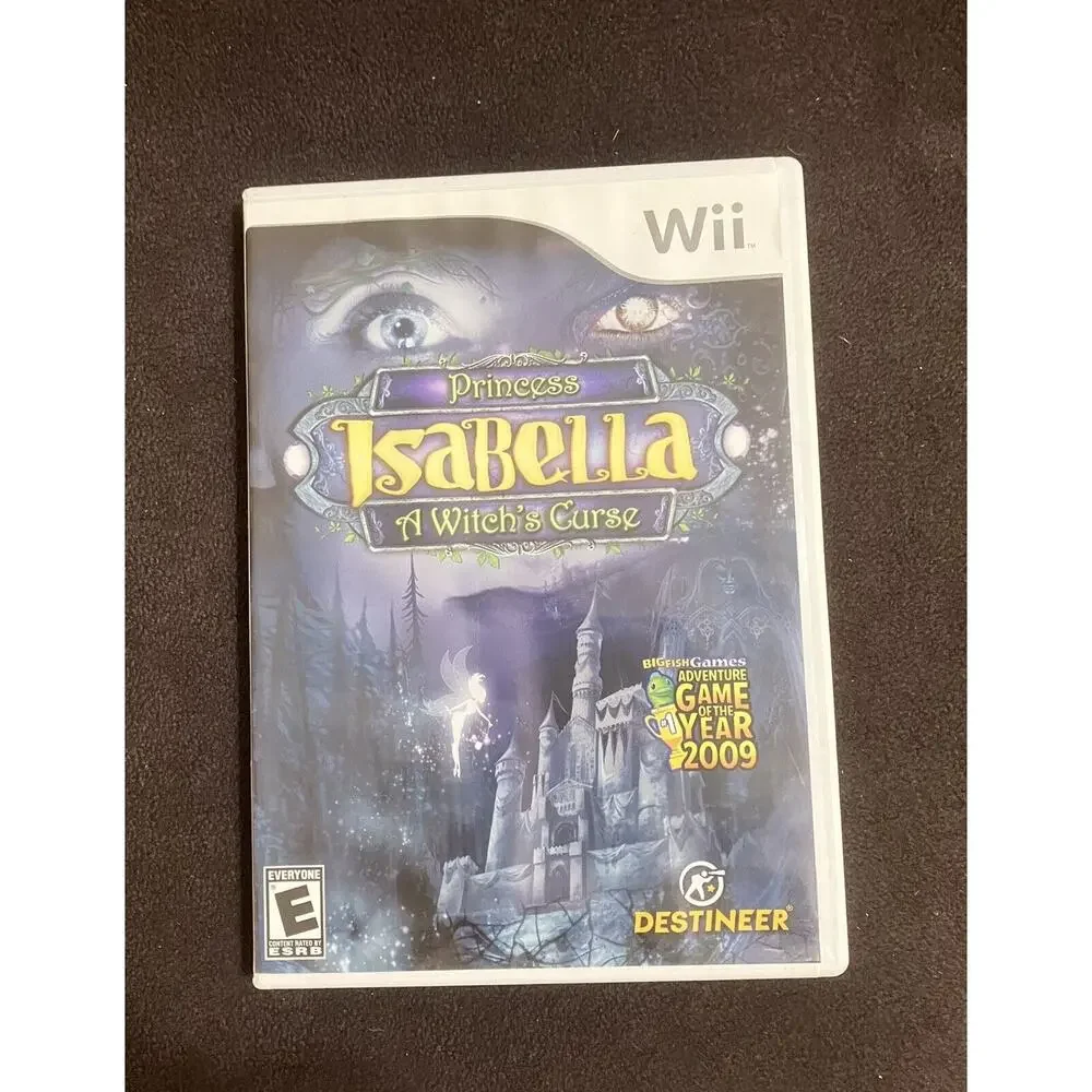 Princess Isabella A‎ Witch's Curse Game Nintendo Wii No Manual Tested